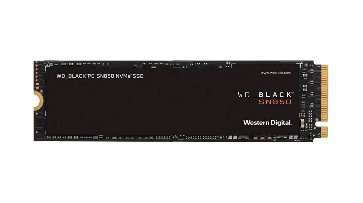 WD Black SN850 NVMe Gen 4 internal SSD