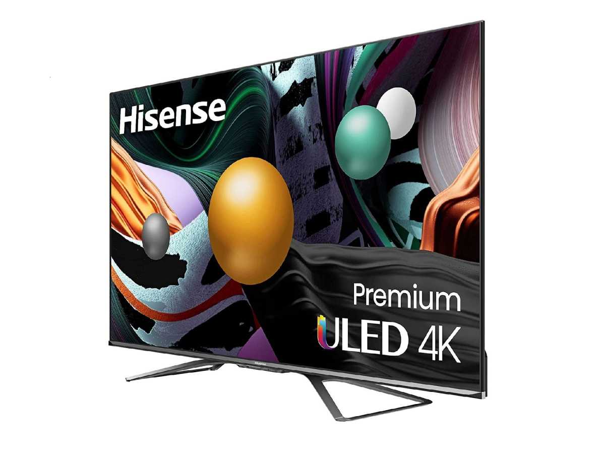 Hisense 65-inch Class U8G Quantum Series 4K TV stock art