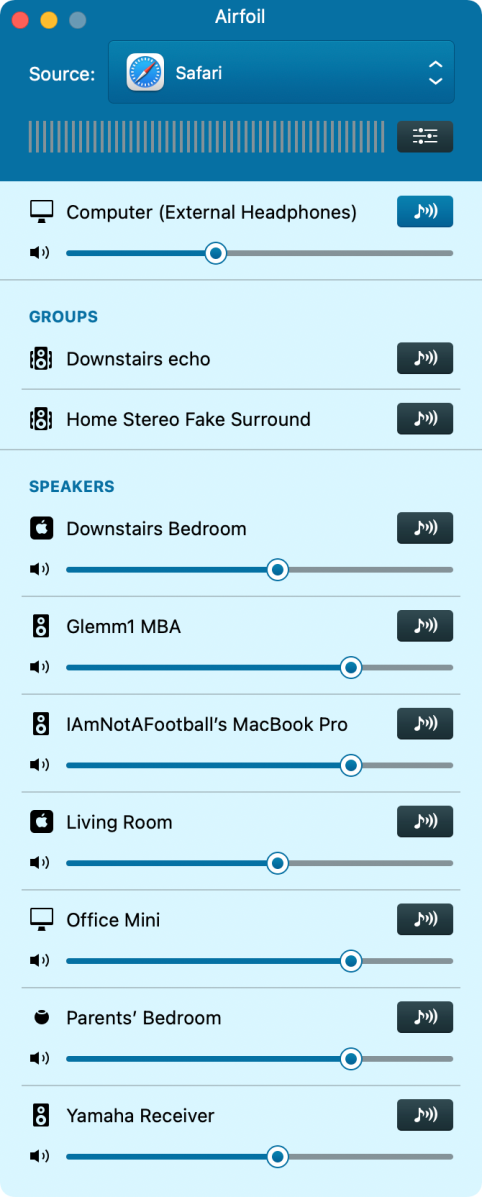 Rogue Amoeba Airfoil Satellite: Stream audio from your Mac to Apple TV