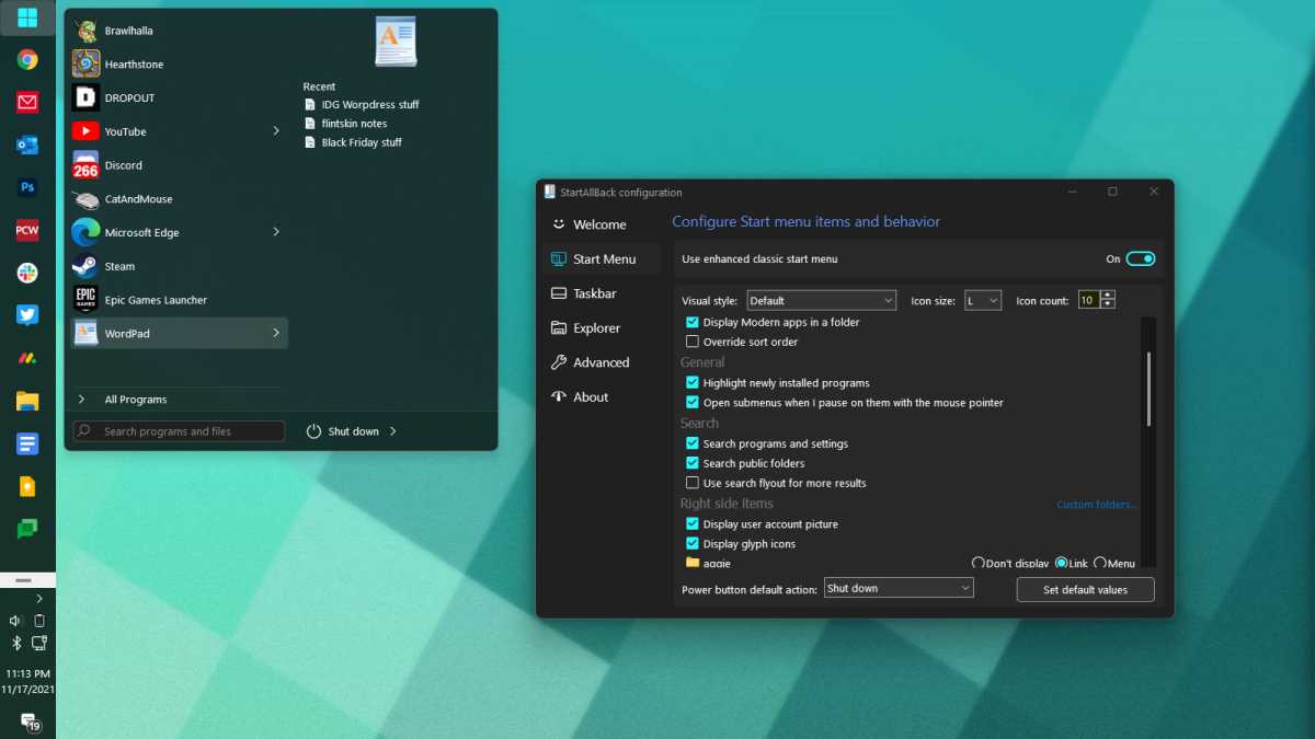 StartAllBack to fix all Windows 11 deal-breaking UI issues