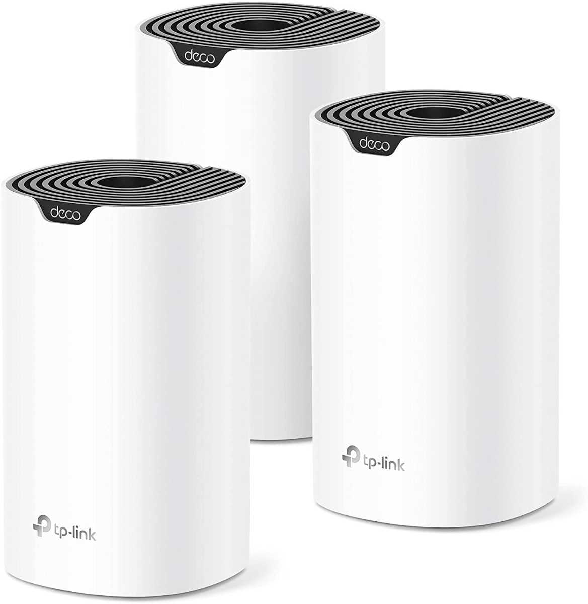 TP-Link Deco S4 (3-pack) on a white background