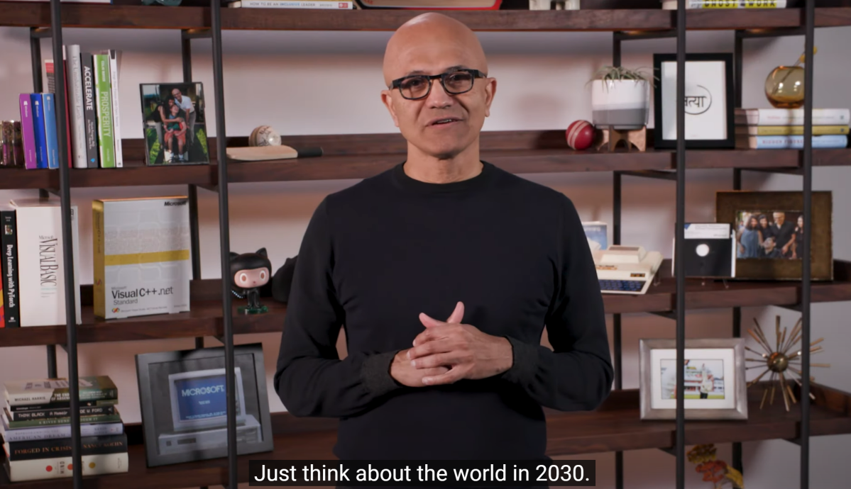 Satya Nadella Microsoft Build 2021