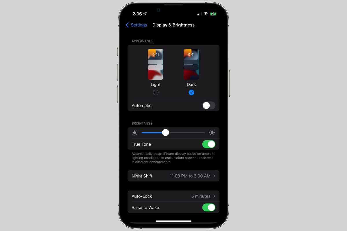 - Dans Tutorials display settings iphone