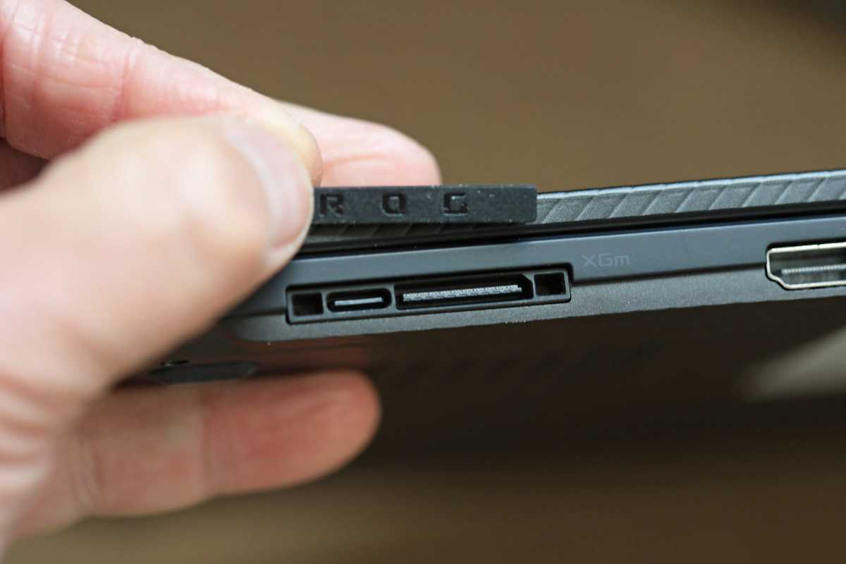 Image of Asus external graphics port