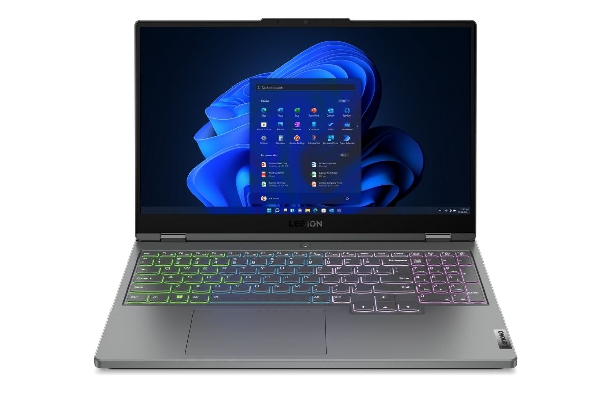 Lenovo Legion 5 Front Facing