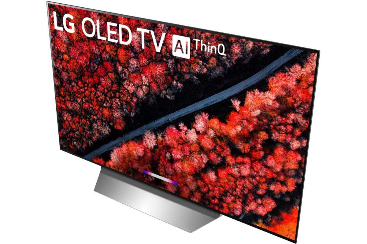 An LG OLED TV