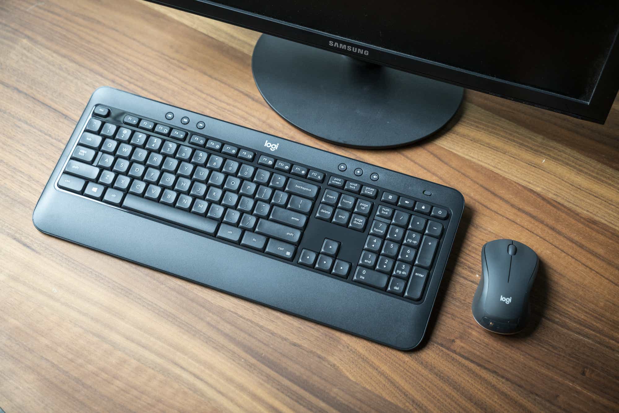 home office keyboard and mouse