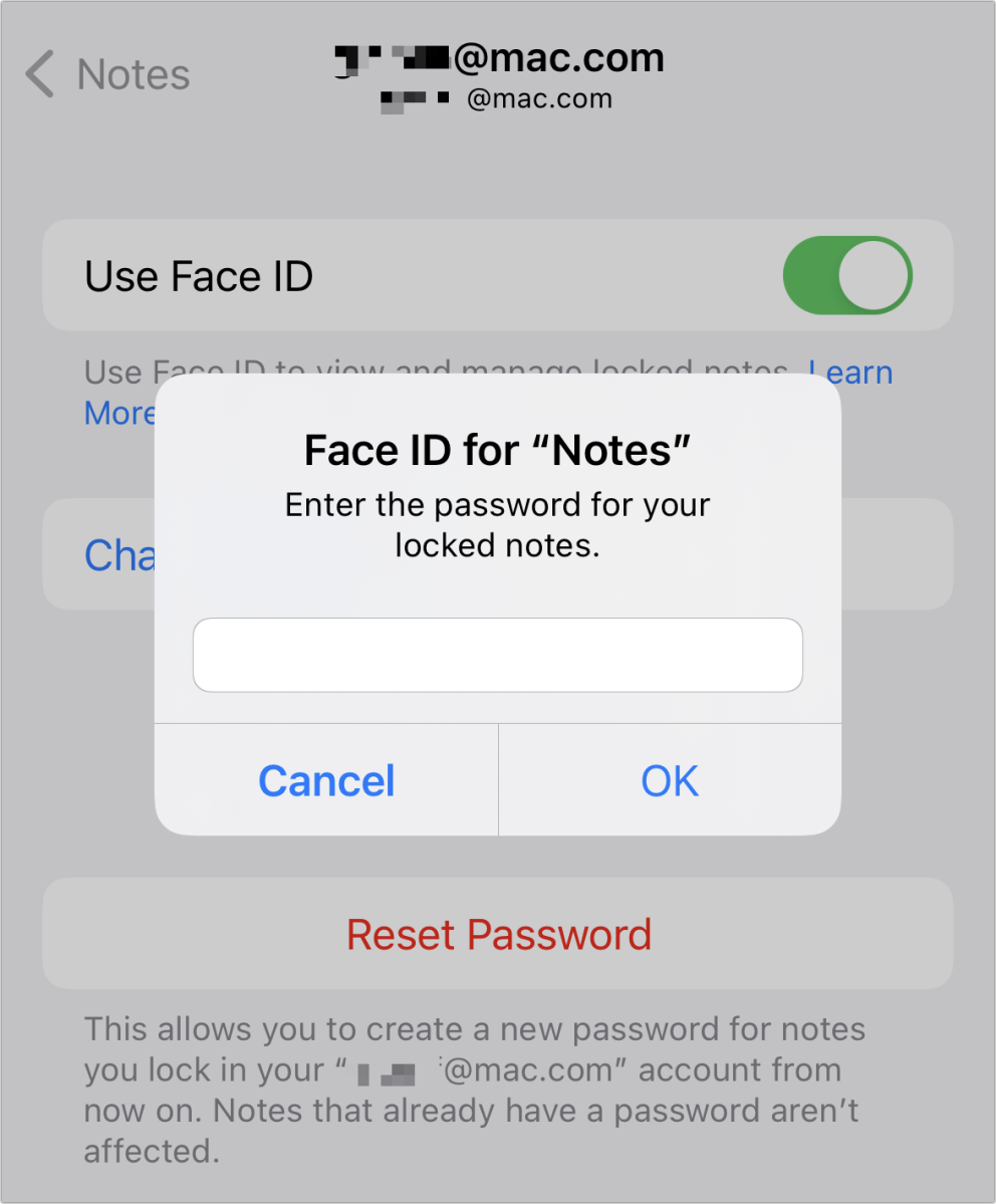 If you lock a file in Notes, don’t lose your password - Chia Sẻ Kiến