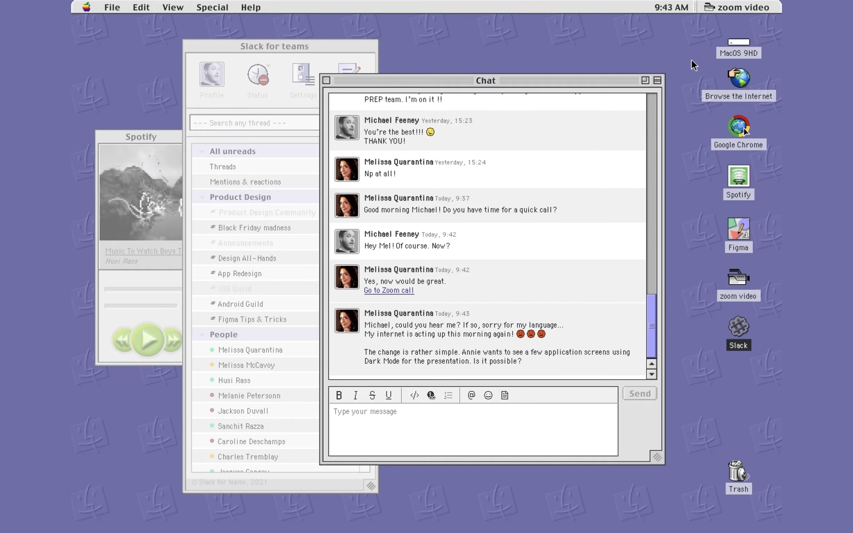 macOS 9 slack