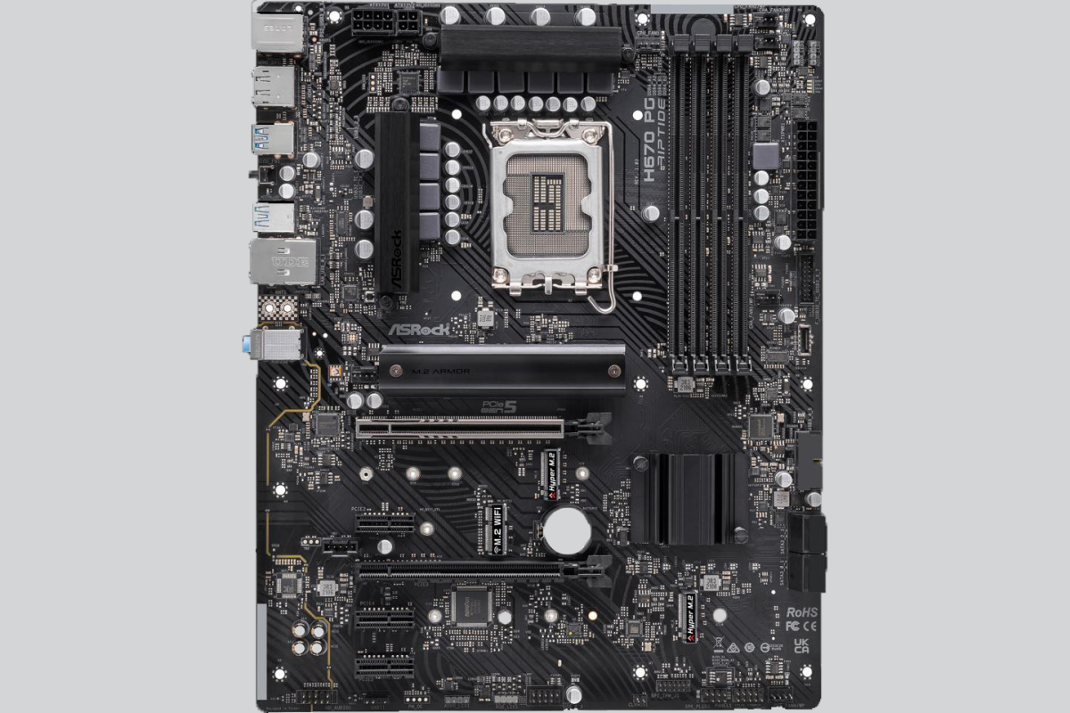 ASRock H670 motherboard