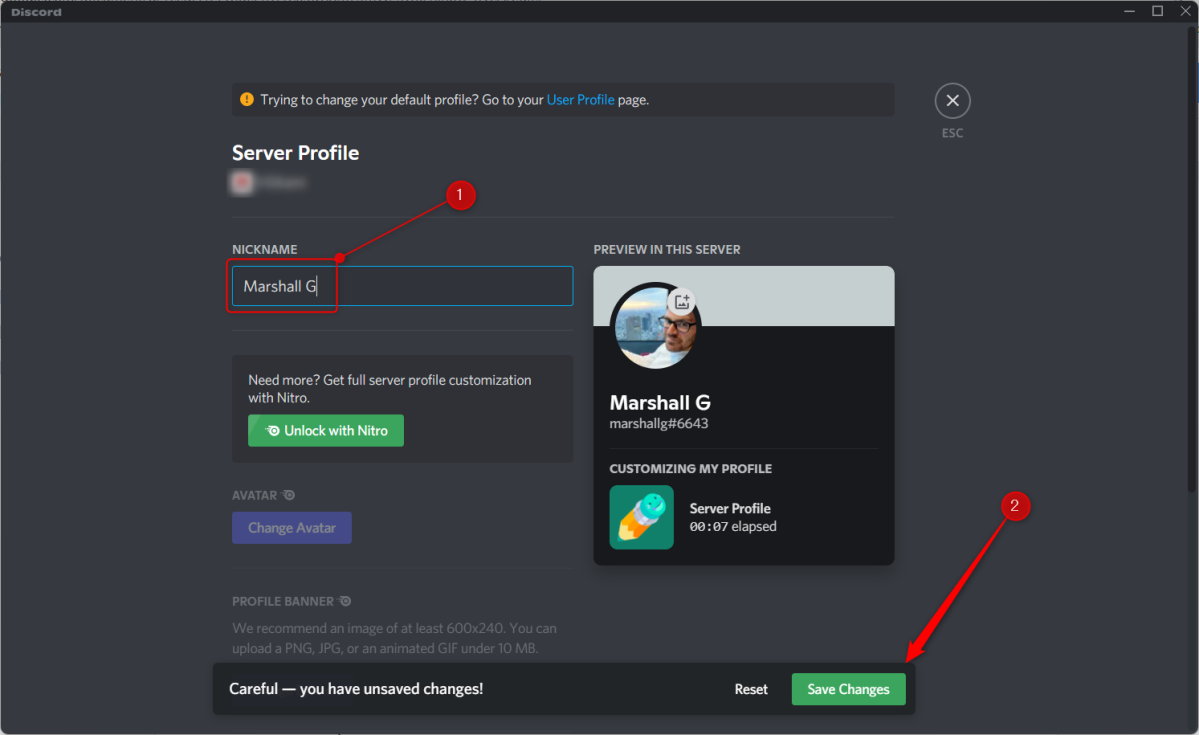 How to Change Your Discord Avatar for Each Server