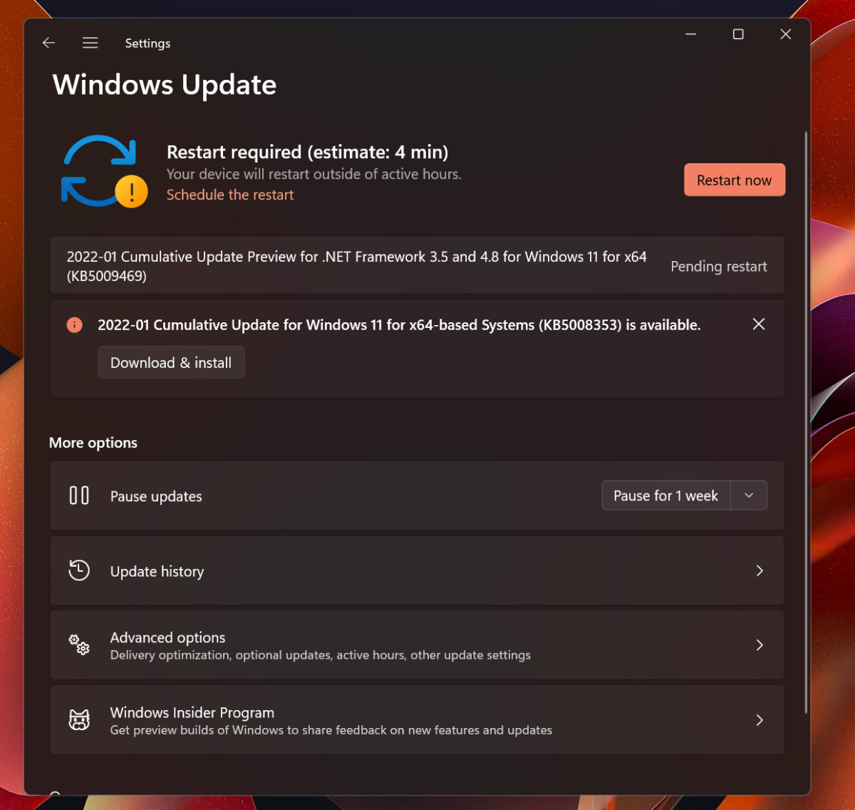 Windows Update Windows 11