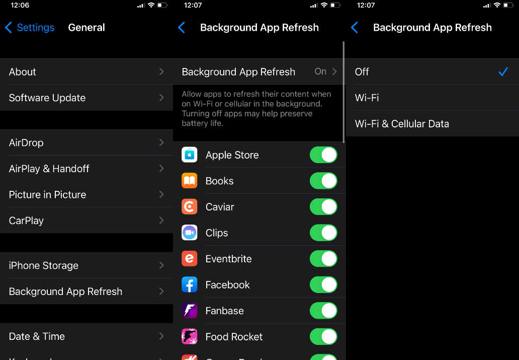 Application D'Arrière-Plan De La Batterie De L'Iphone