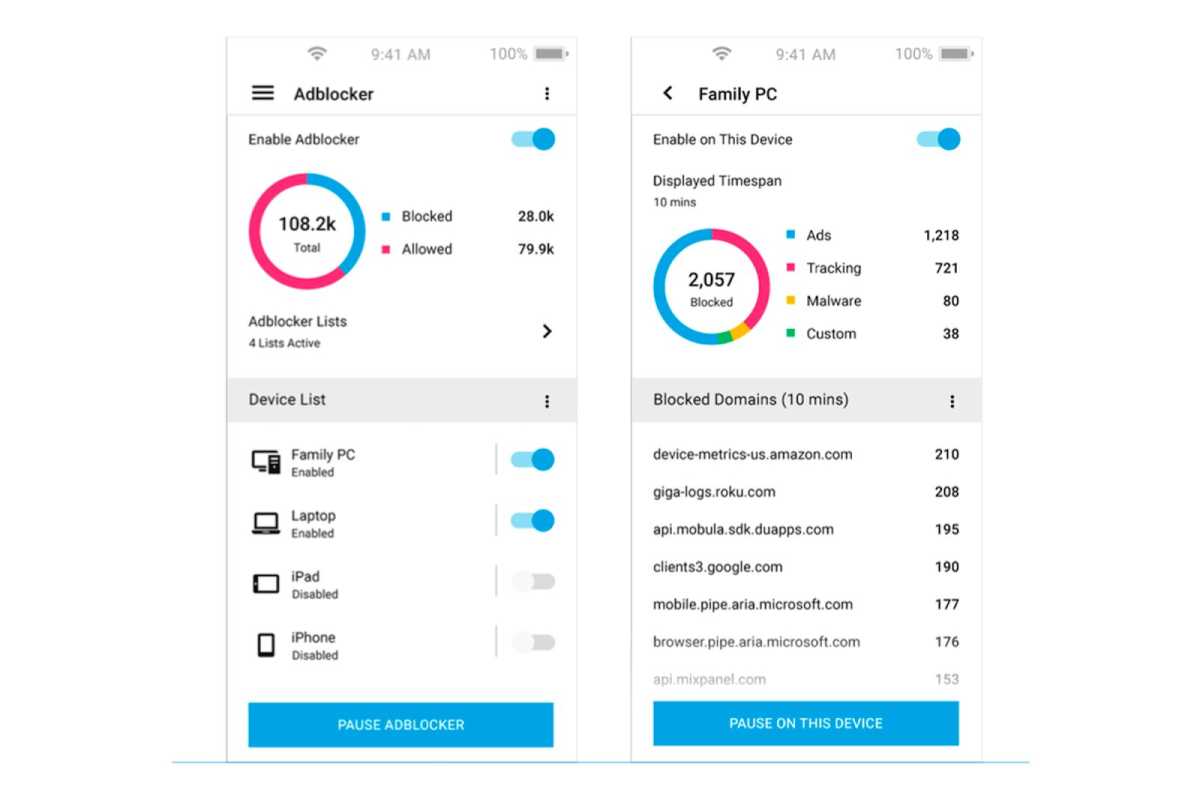 Adblocker Orbi et contrôles familiaux