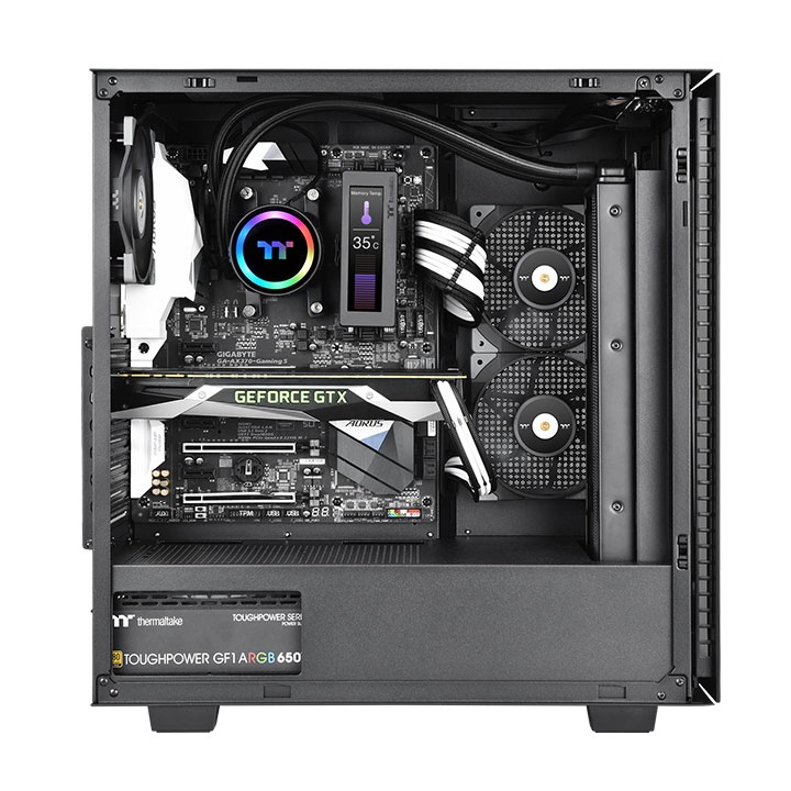 Thermaltake Case With R2 Memory Monitor