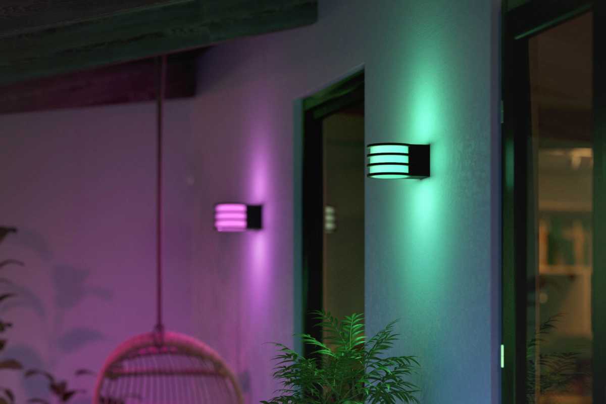 Philips hue deals outdoor wall light