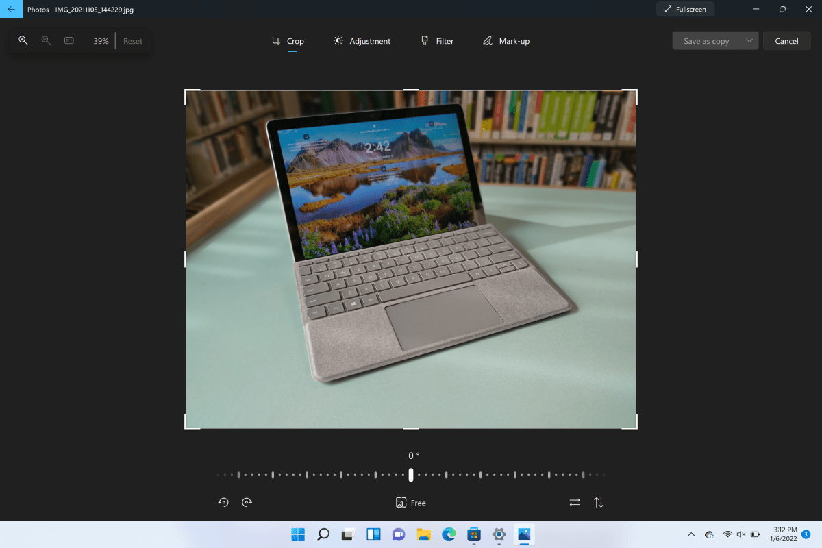 Windows 11 Photos January 2021 version