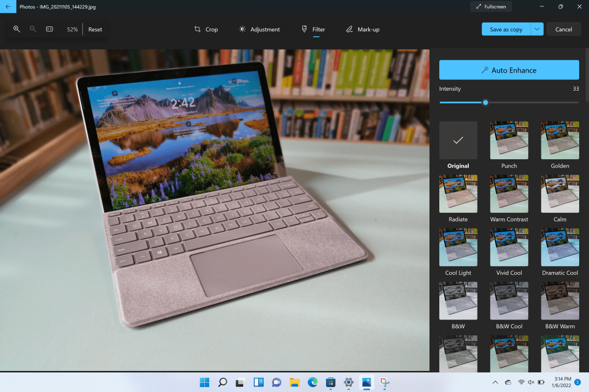 Windows 11 Photos January 2021 Version