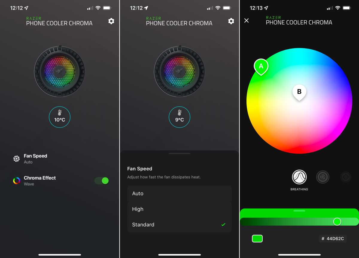 Razer Phone Cooler app