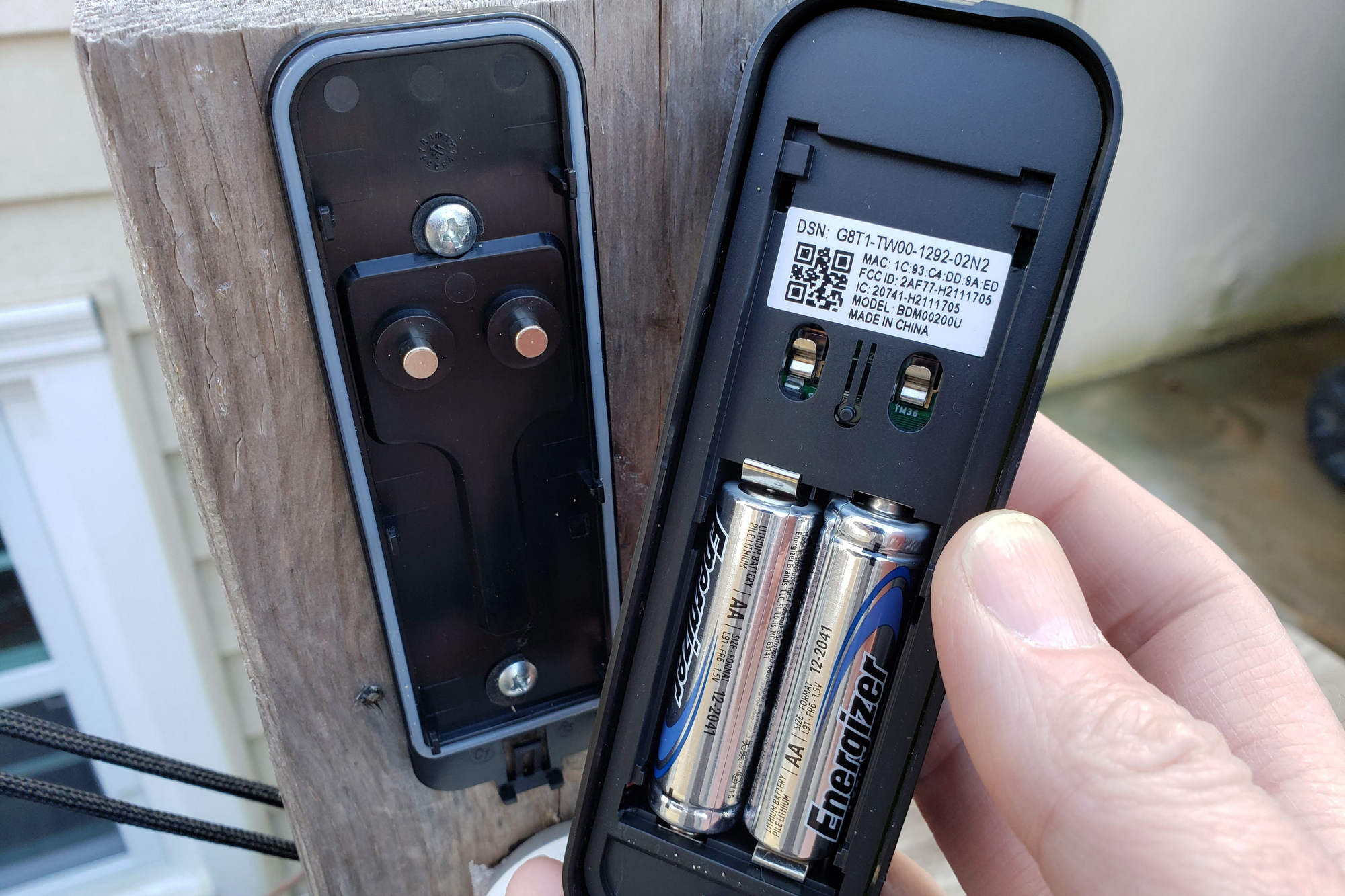 Energizer doorbell best sale camera review