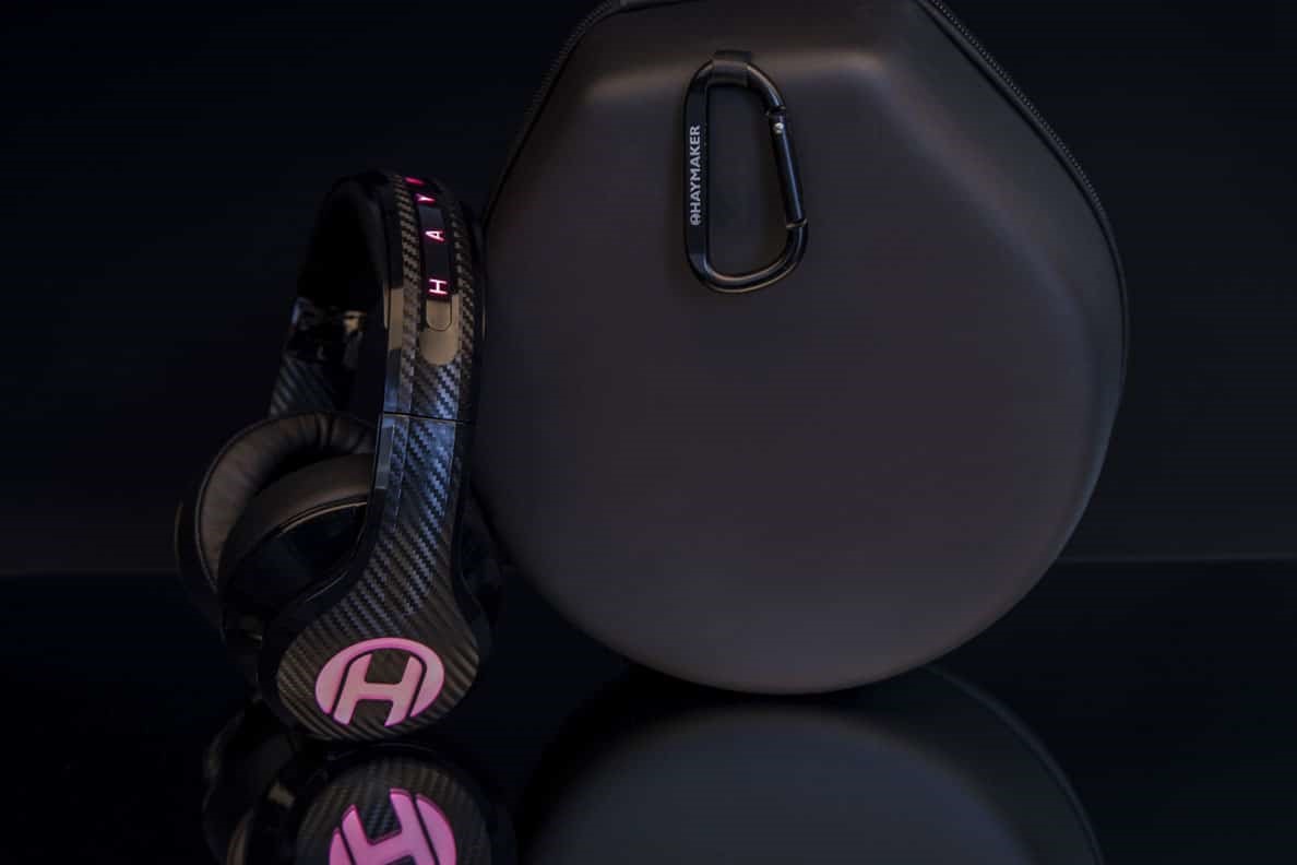 LED de couleur sur le casque The Haymaker