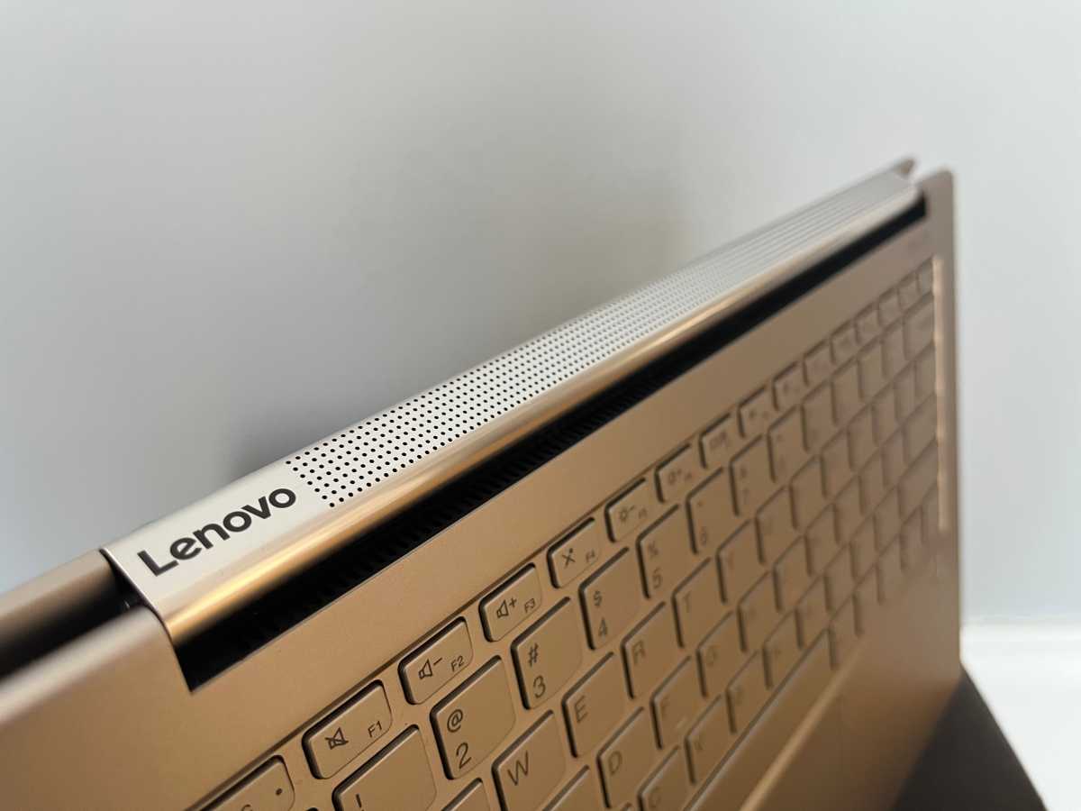 Lux Leather-Covered Laptops : Lenovo Yoga 9