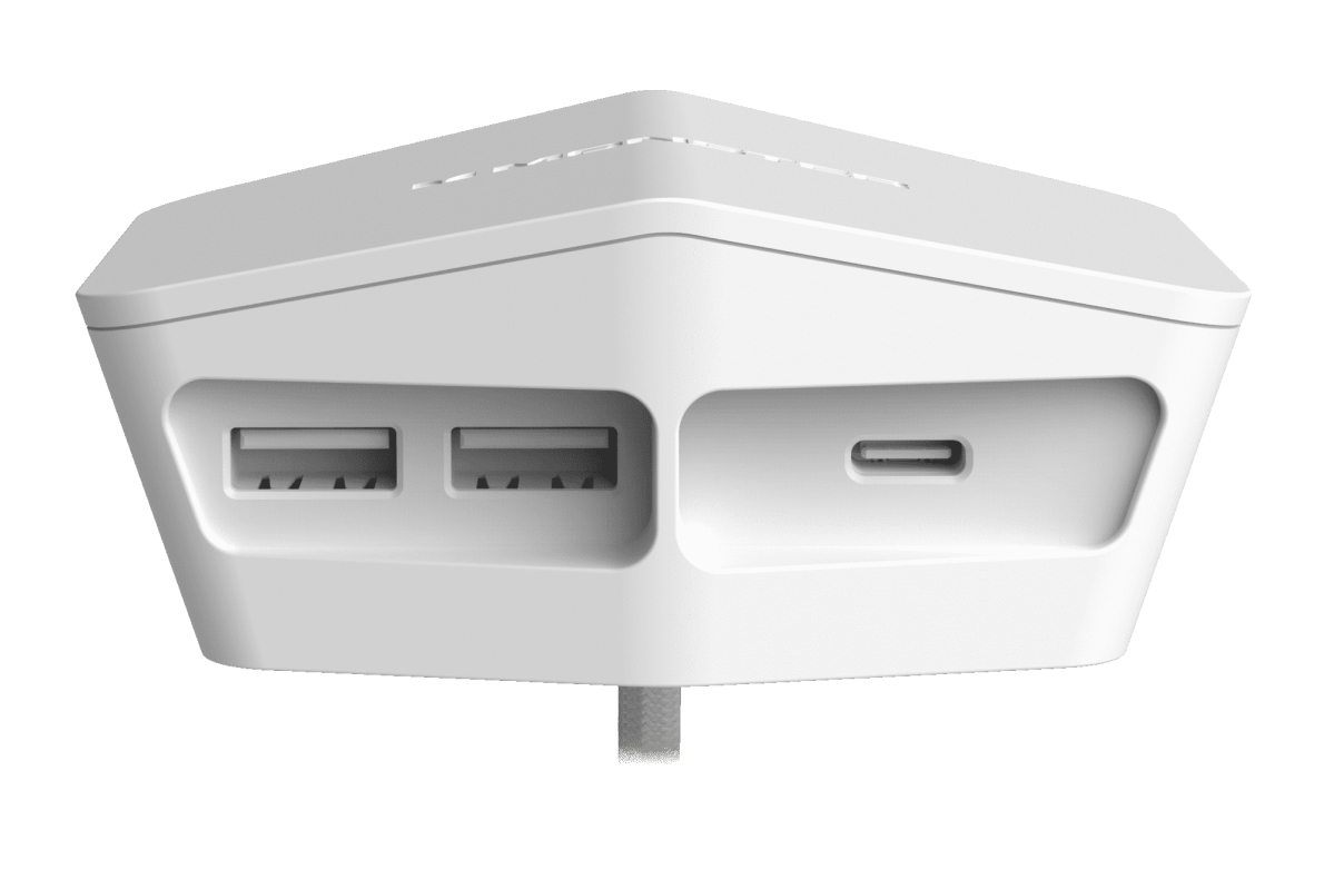 Monster Vertex surge protector USB charging ports