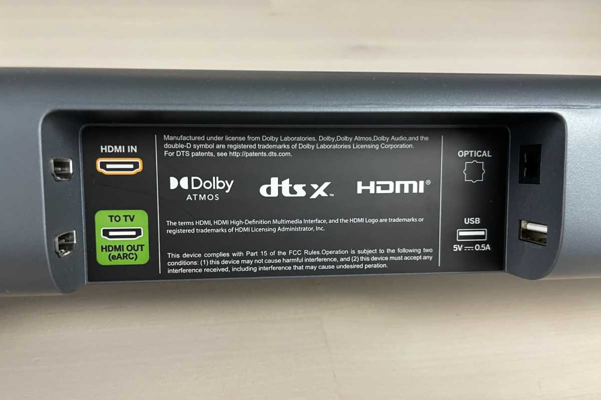 Vizio M215a-J6 HDMI ports