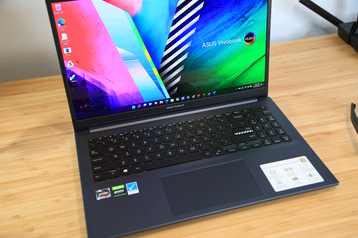 Asus Vivobook Pro 15 OLED review: OLED and RTX at a reasonable