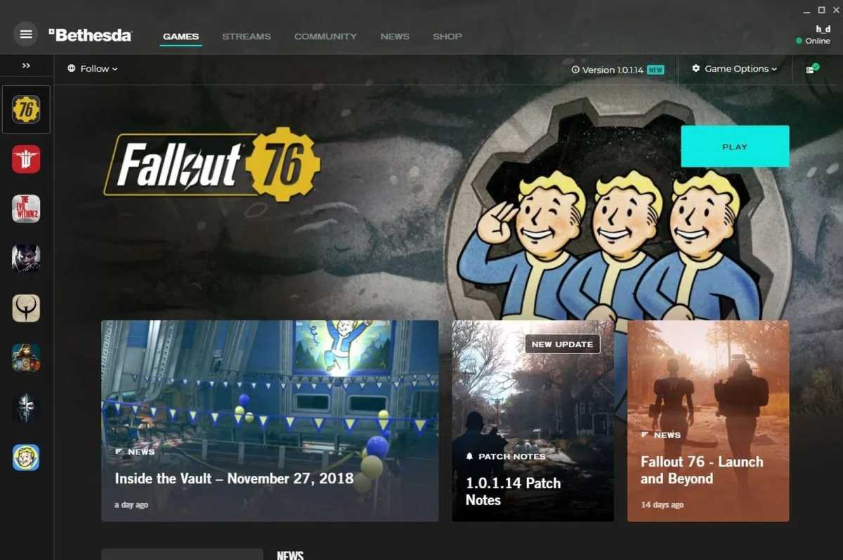 Bethesda Adds Free Games to Steam as Launcher Migration Begins