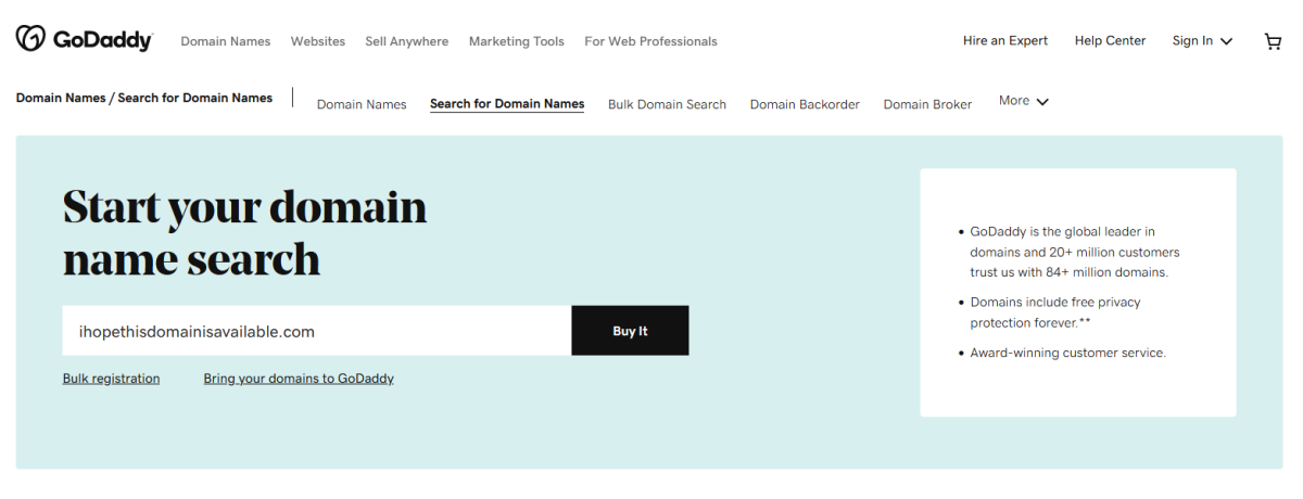 Find who is the registrar of a domain  Where is your domain registered ? 