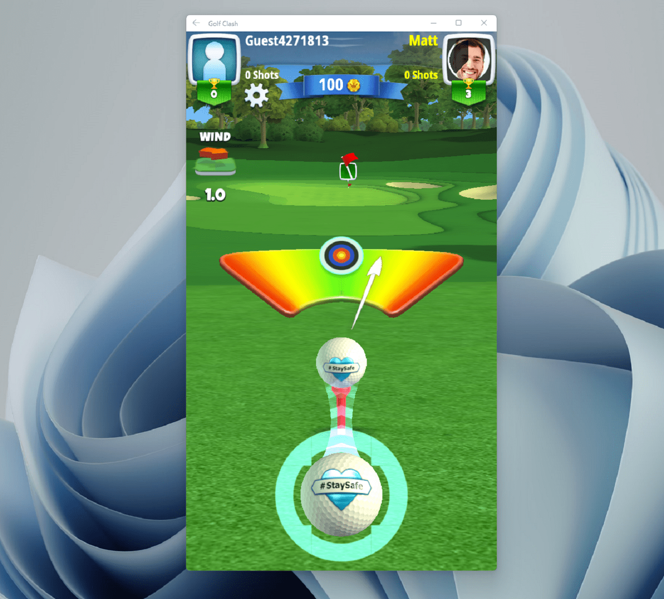 Clash for windows. Golf Clash.