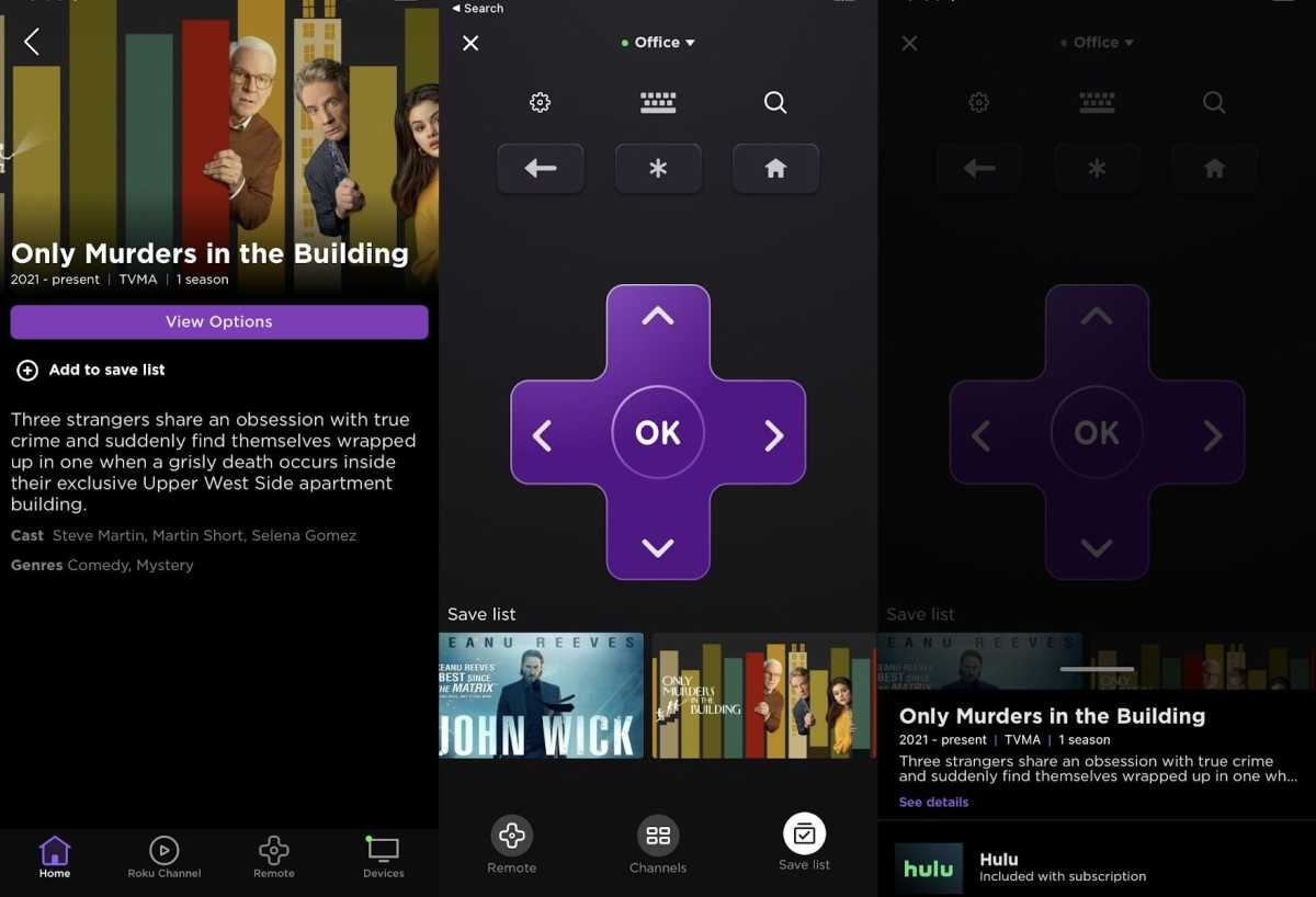 Roku app tips