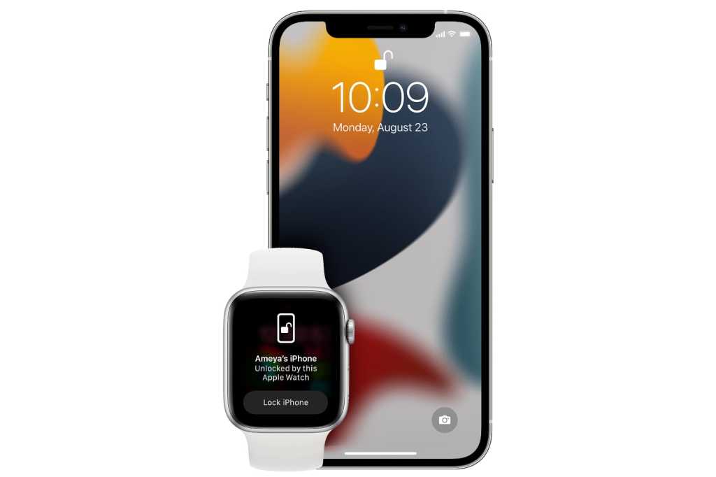 Image: Apple Watch, Mac und iPhone gegenseitig entsperren