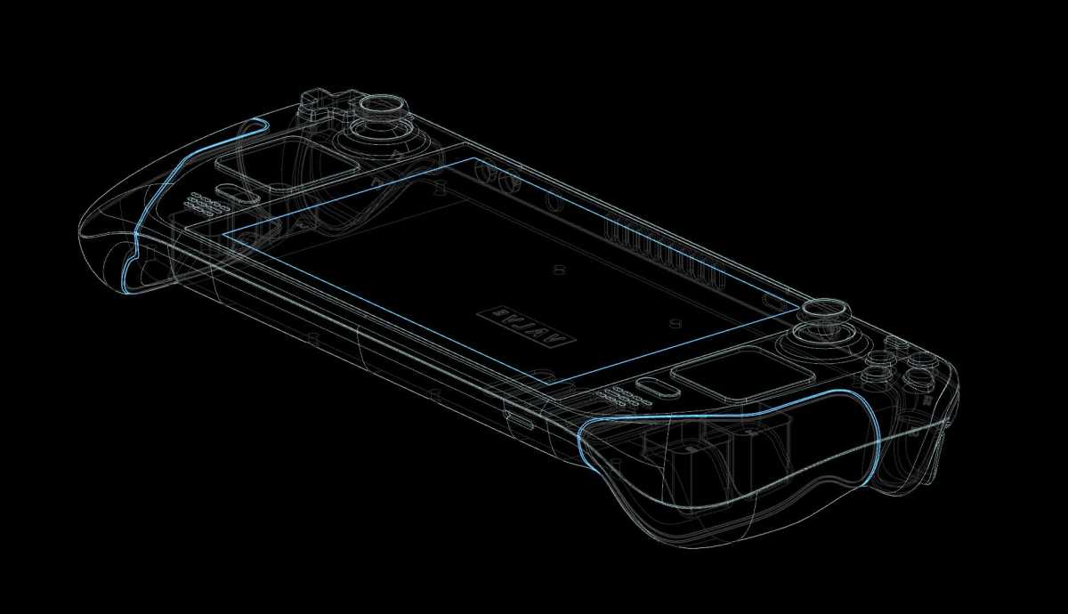 Steam Deck CAD file