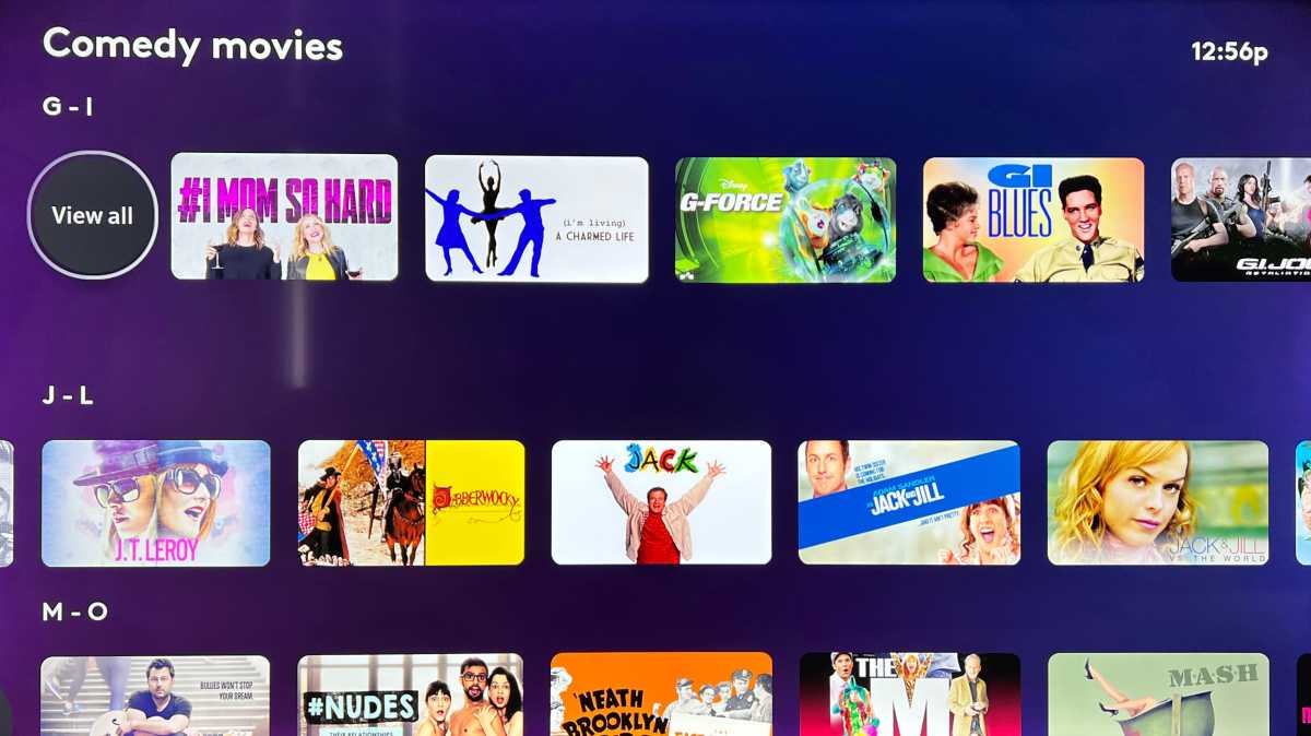 XClass TV genre search
