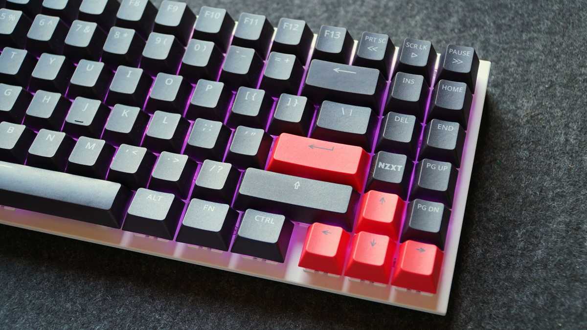 NZXT Function keyboard right side