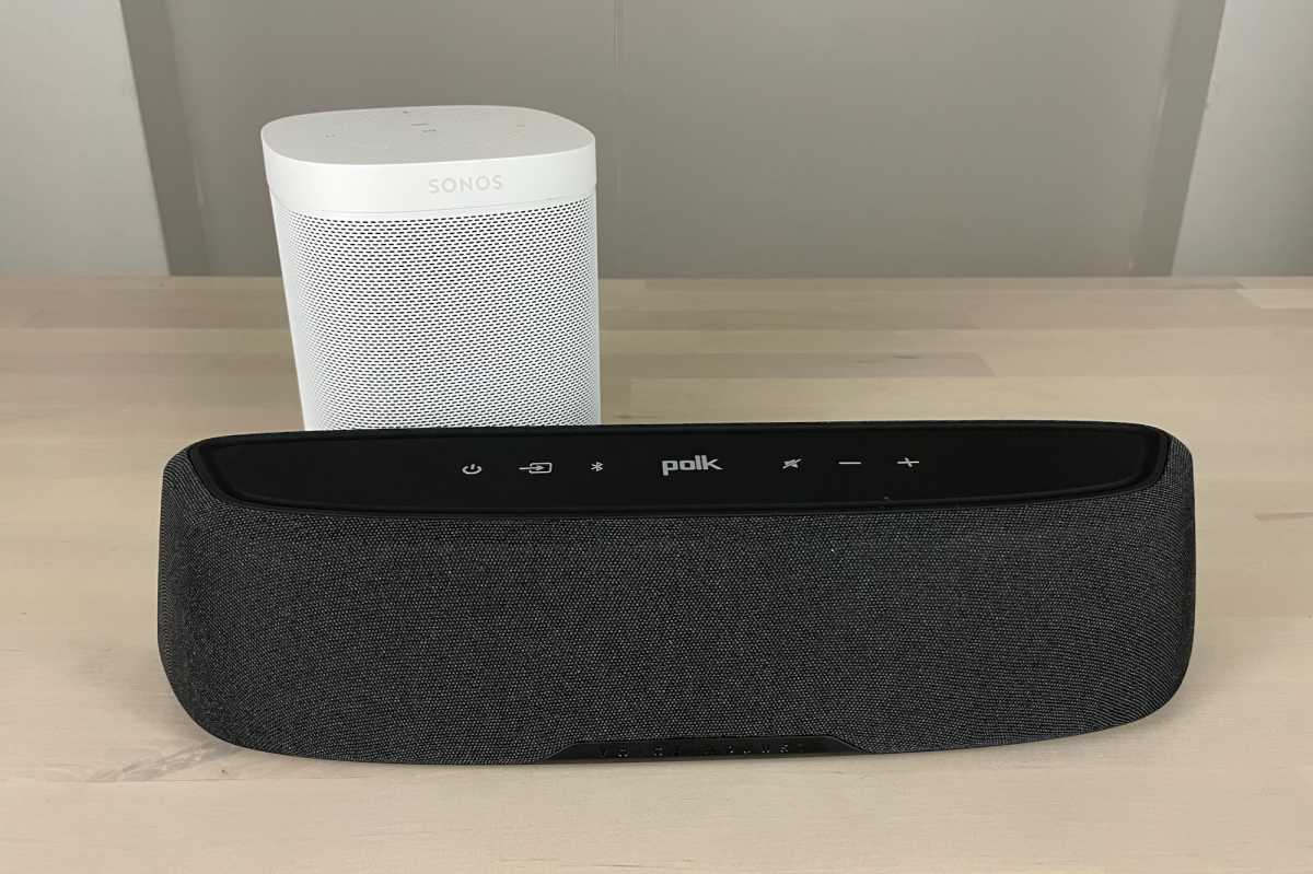 Polk Audio MagniFi Mini AX compared with Sonos One