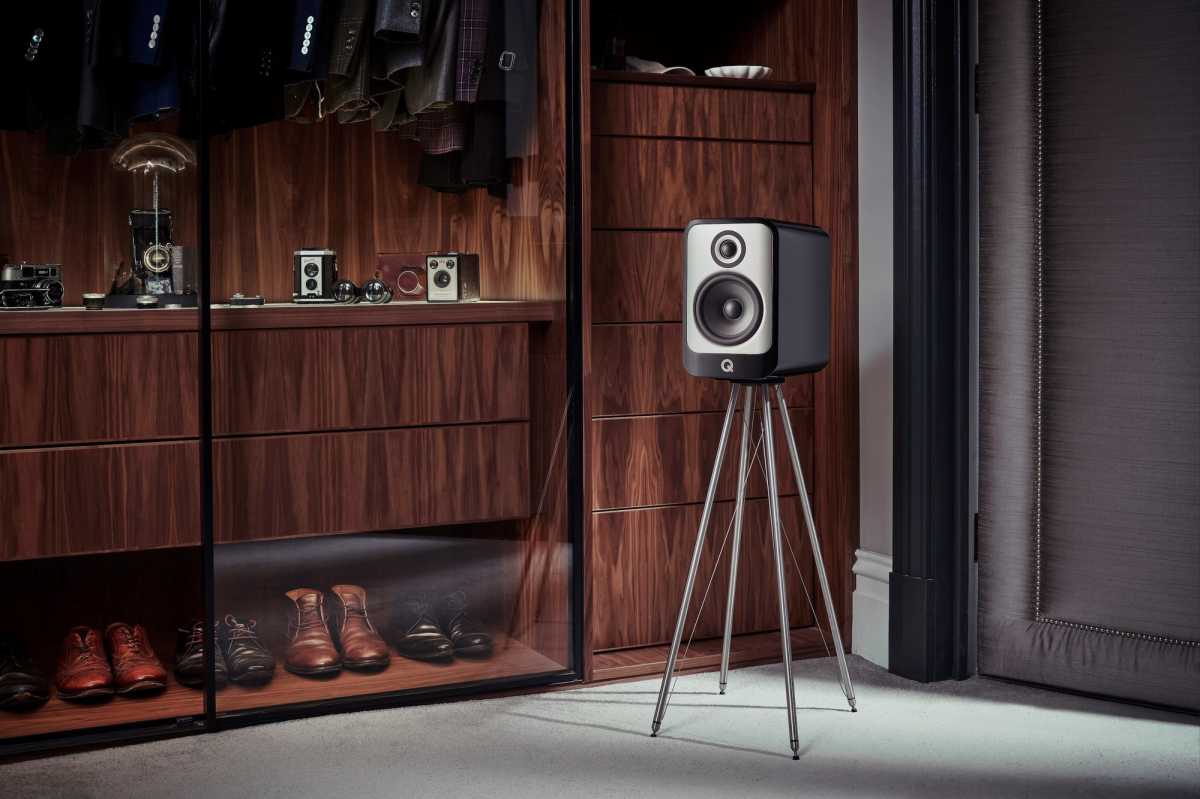 Concept 30 speaker on its optional stand