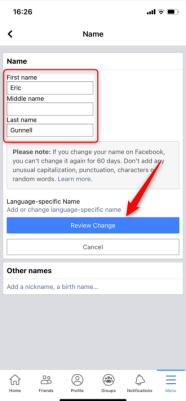 How To Change Your Name On Facebook PCWorld