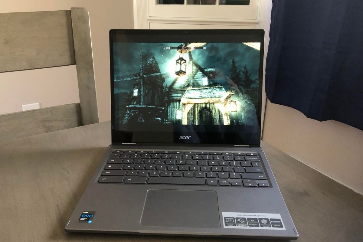 Skyrim Acer Spin Chromebook