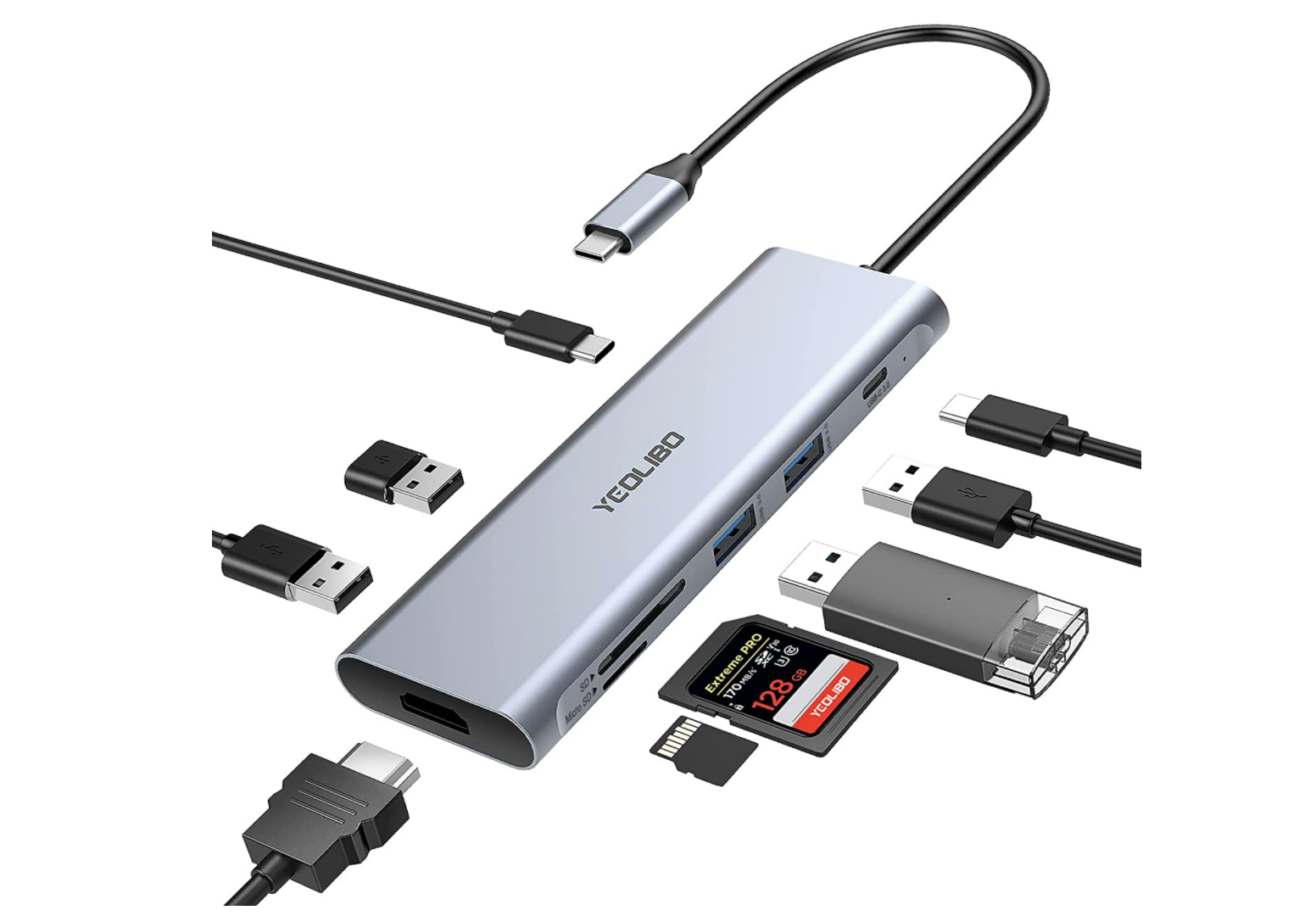 Takke Politistation hypotese Best USB-C hubs and dongles 2023: Add ports to your laptop or tablet |  PCWorld