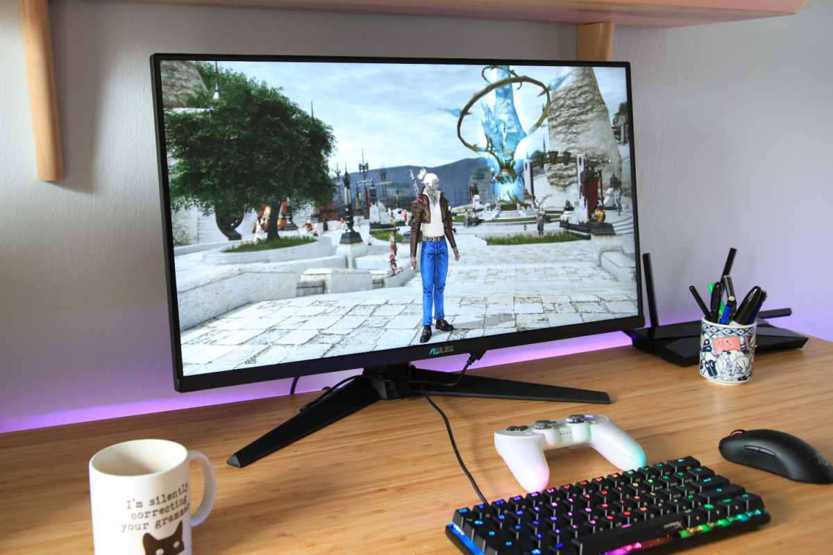 Asus TUF Gaming VG28UQL1A final fantasy xiv