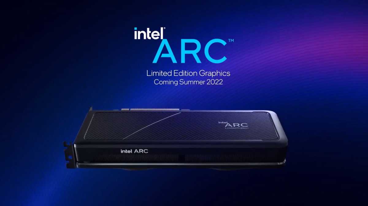 Intel Arc Limited Edition graphics card