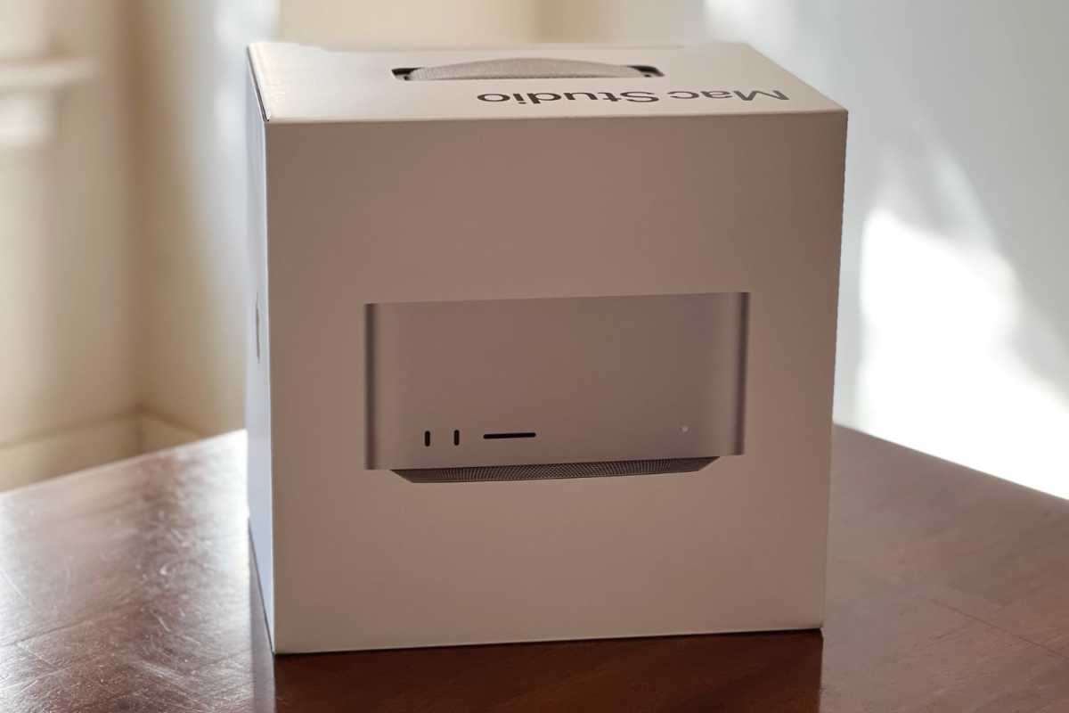 Mac Studio box