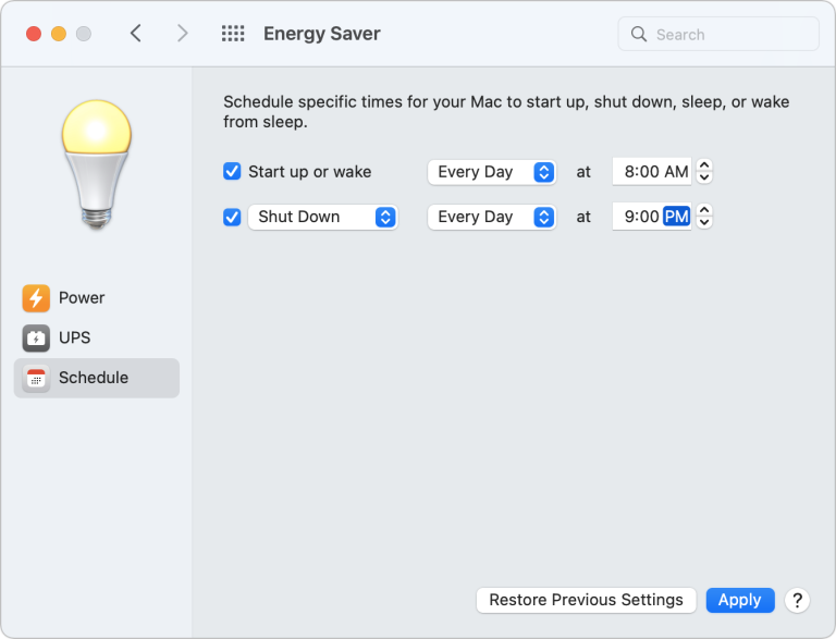 How to schedule your Mac to turn off and on | Macworld