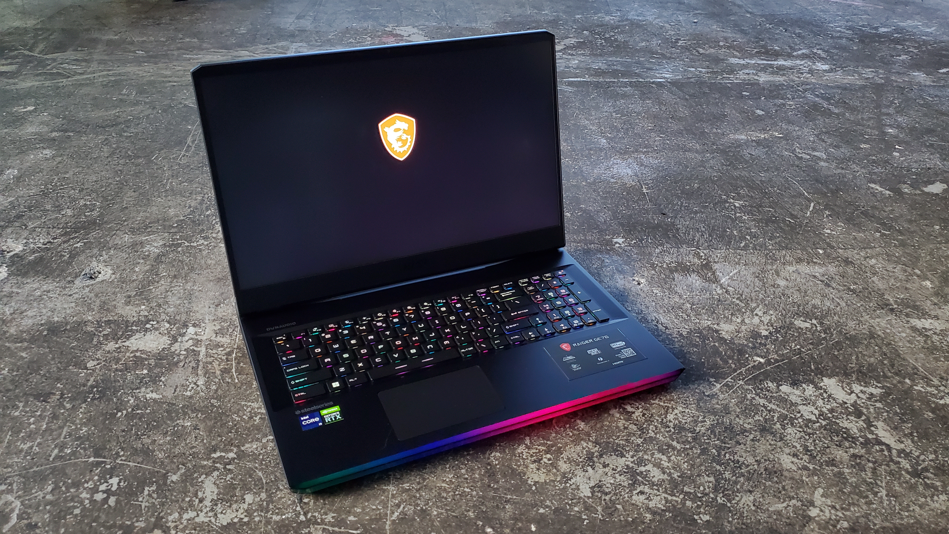 MSI GE76 Raider - Best gaming laptop for video editing