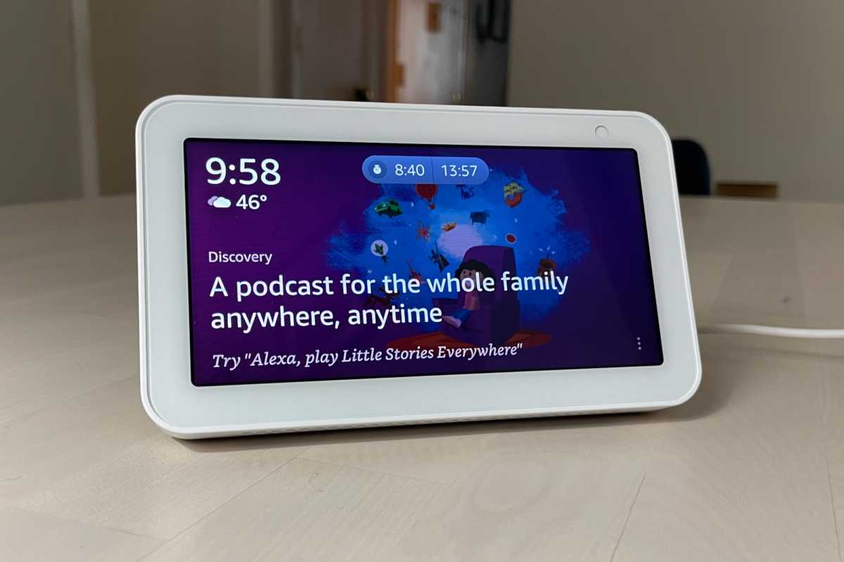 Alexa timers summary Echo Show