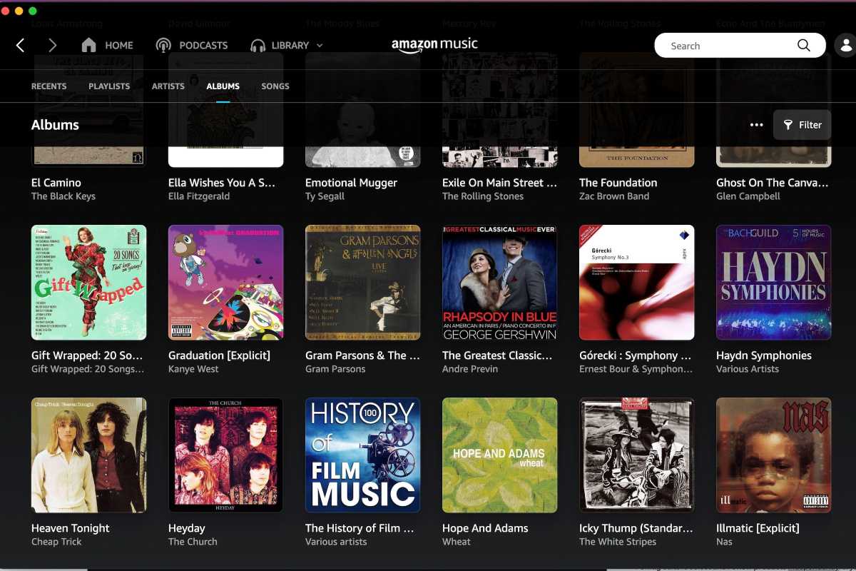 Amazon Music Unlimited AutoRip