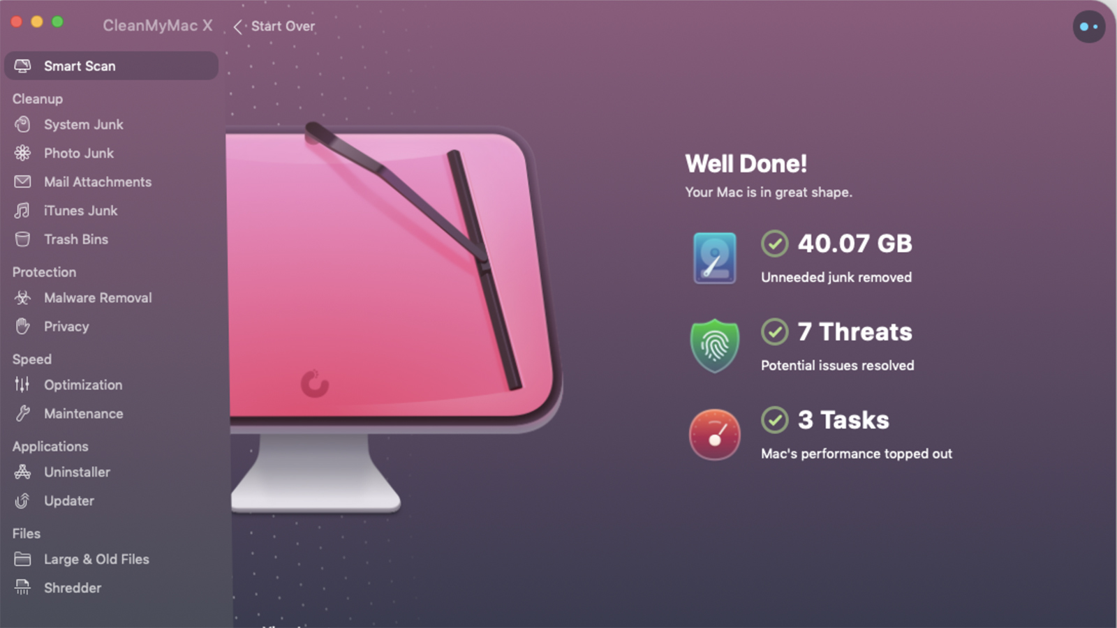 CleanMyMac X: The Best App to Clean Your Mac in No Time.